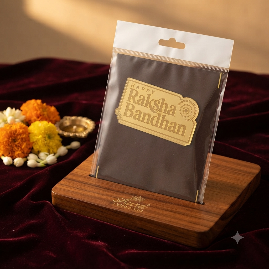 Happy Raksha Bandhan Gift Topper