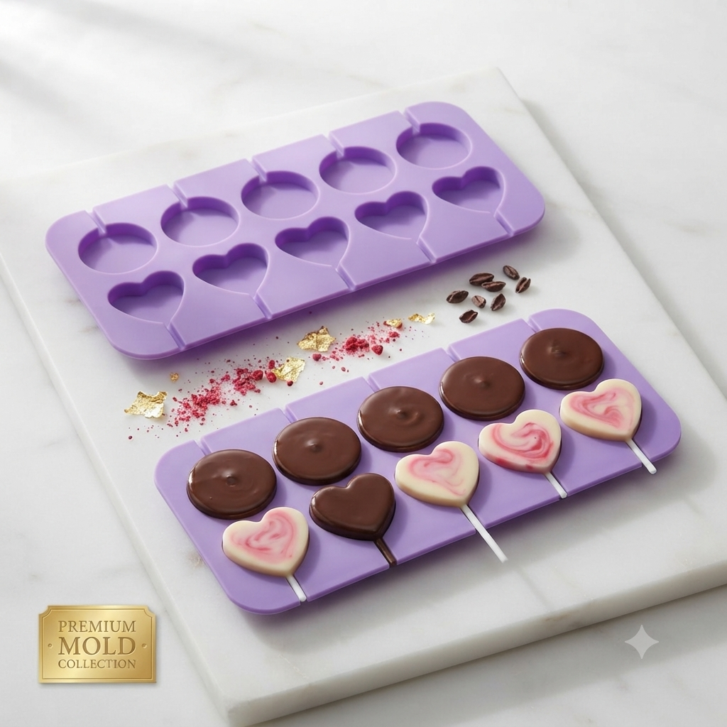 Premium Mold Collection Silicone Lollipop Mold