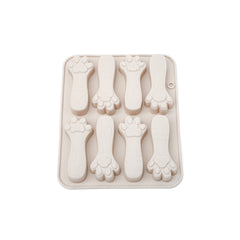 Cat Paw Silicone Chocolate Mold | 8 Cavity Candy, Jelly & Fondant Mold