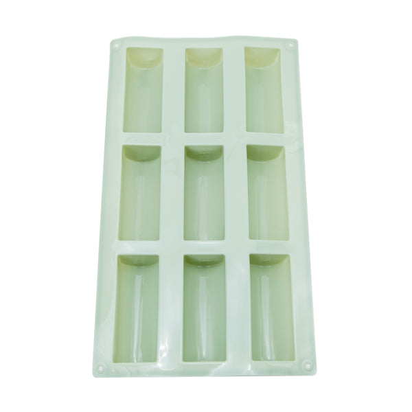 9 Cavity Rectangle Silicone Chocolate Bar Mold – DIY Chocolate, Energy Bar, Protein Bar & Dessert Mold