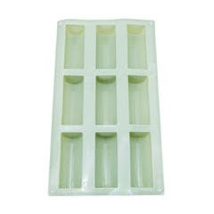 9 Cavity Rectangle Silicone Chocolate Bar Mold – DIY Chocolate, Energy Bar, Protein Bar & Dessert Mold