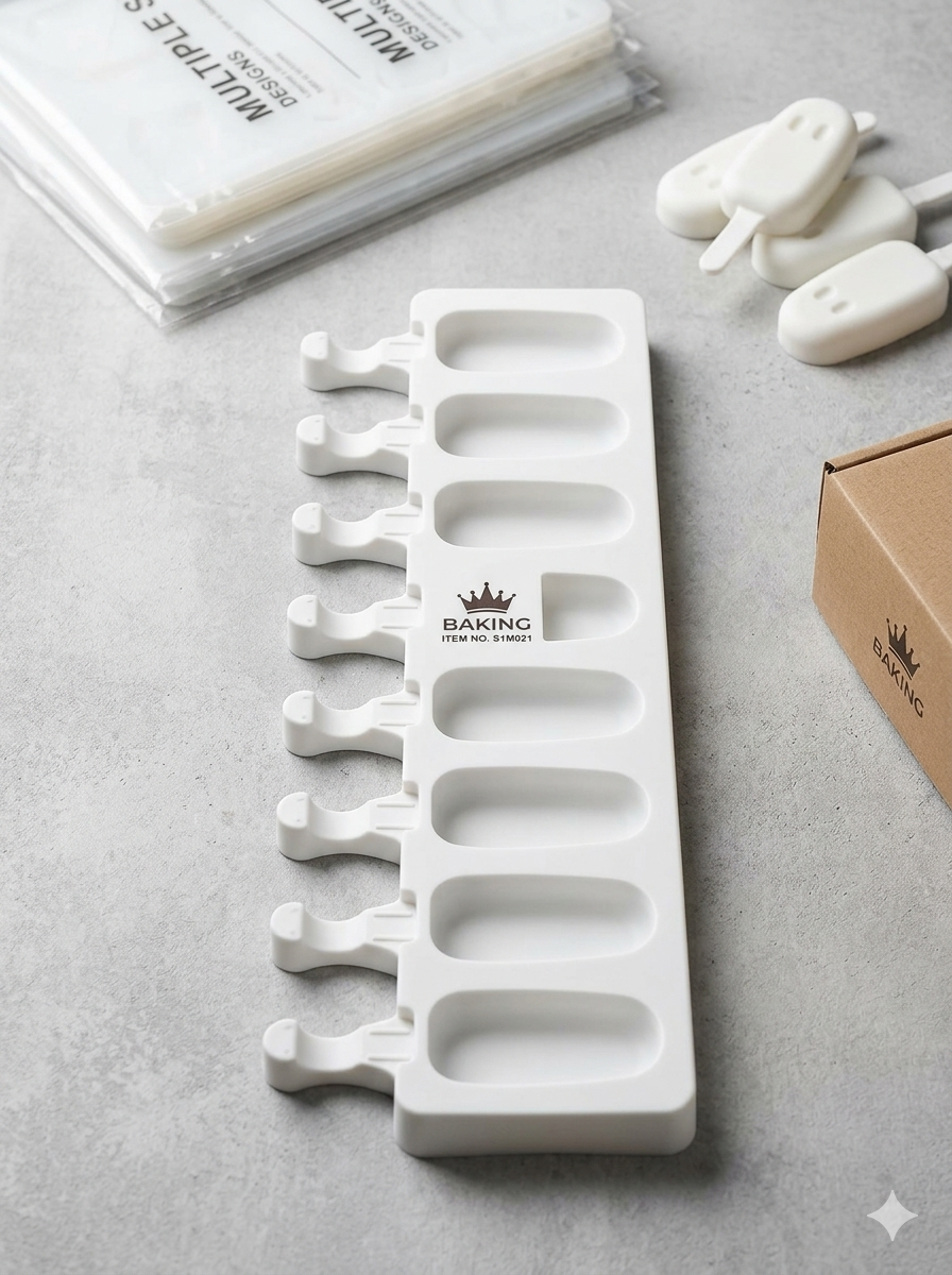 Premium Mini Ice Cream Bar Silicone Mold