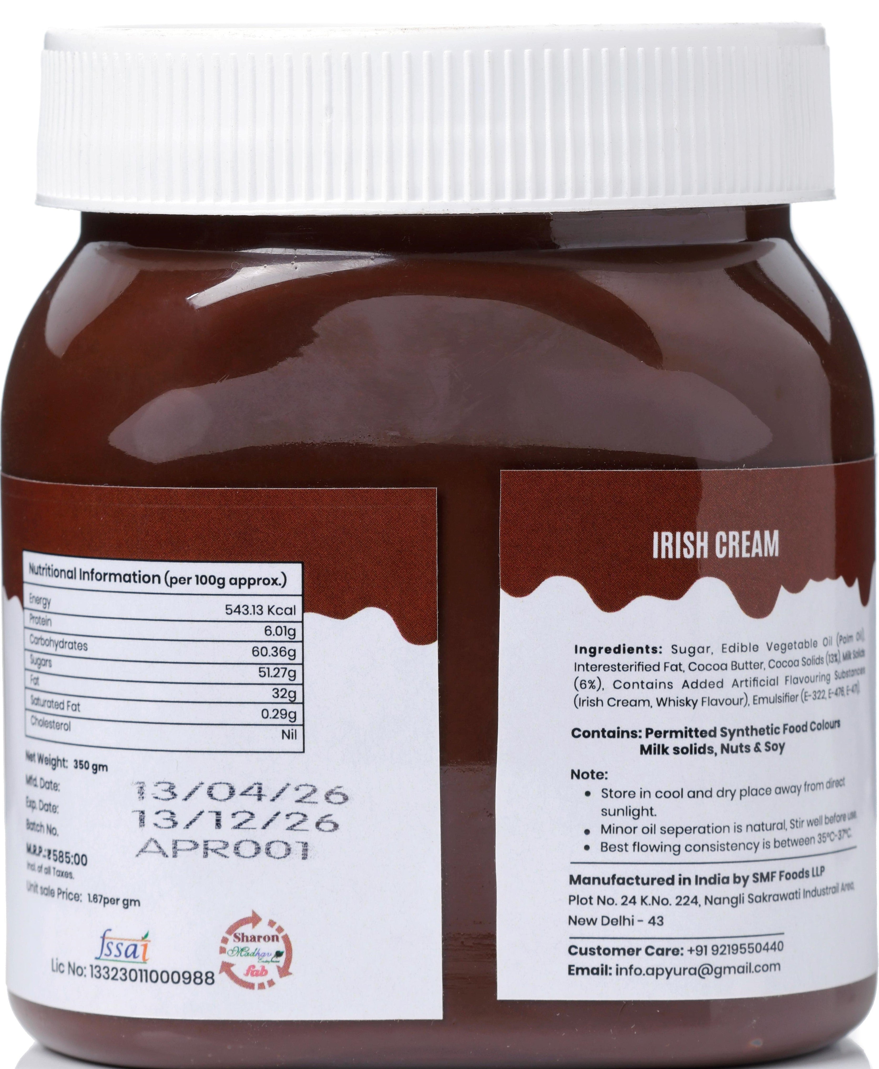 Irish Cream Premium Spread