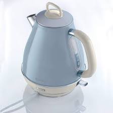 KETTLE Ariete 2869 Vintage Electric Kettle,BLUE Stainless Steel, 1.7 L, Auto Switch Off, 2000 W, Green