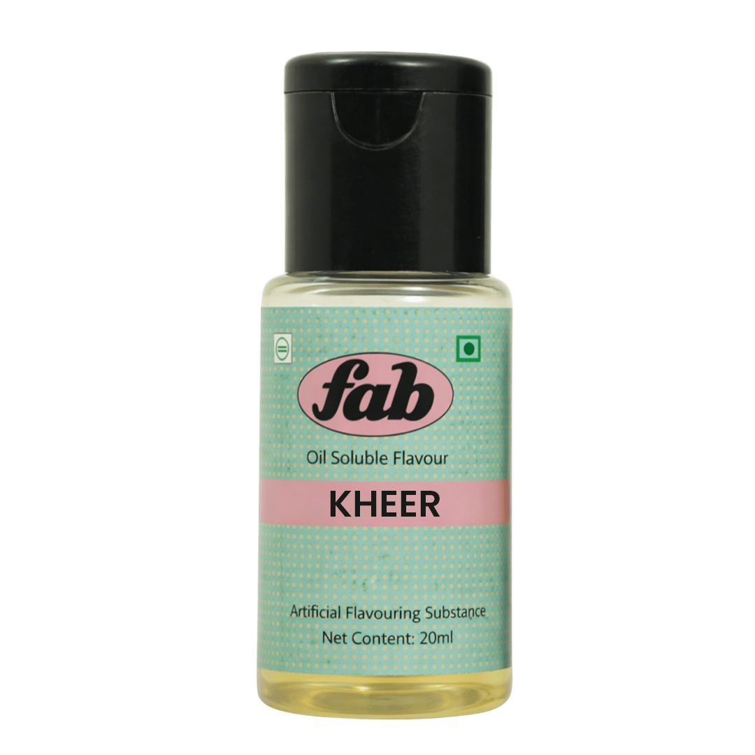 Fab Kheer Oil Soluble Essence – Rich Indian Dessert Flavour for Baking & Confectionery
