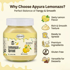 Apyura Lemonazo Spread & Filling | Zesty Lemon Dessert Spread