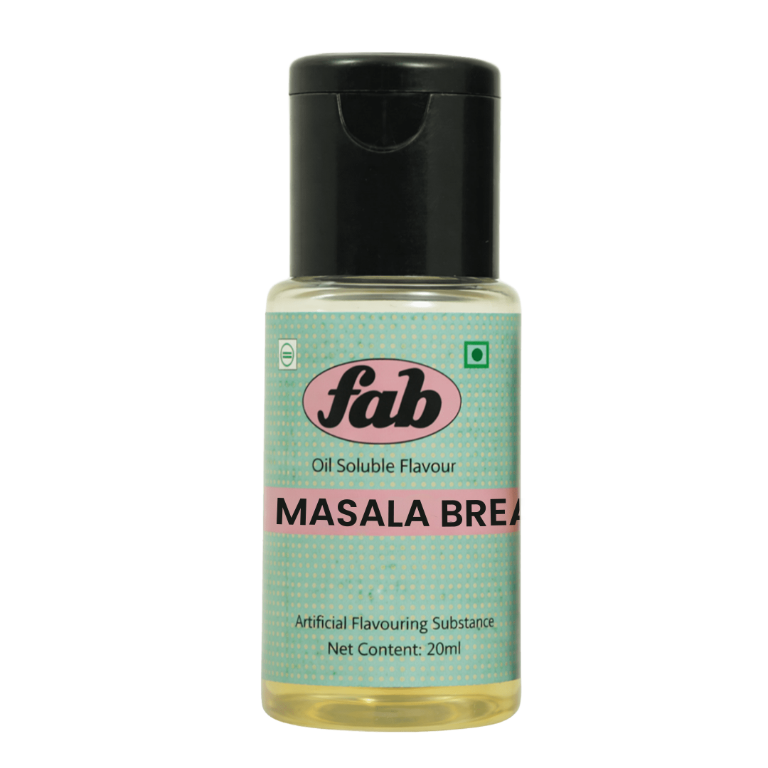 Fab Masala Bread Oil Soluble Essence – Spiced Bakery Flavour for Savoury Creations