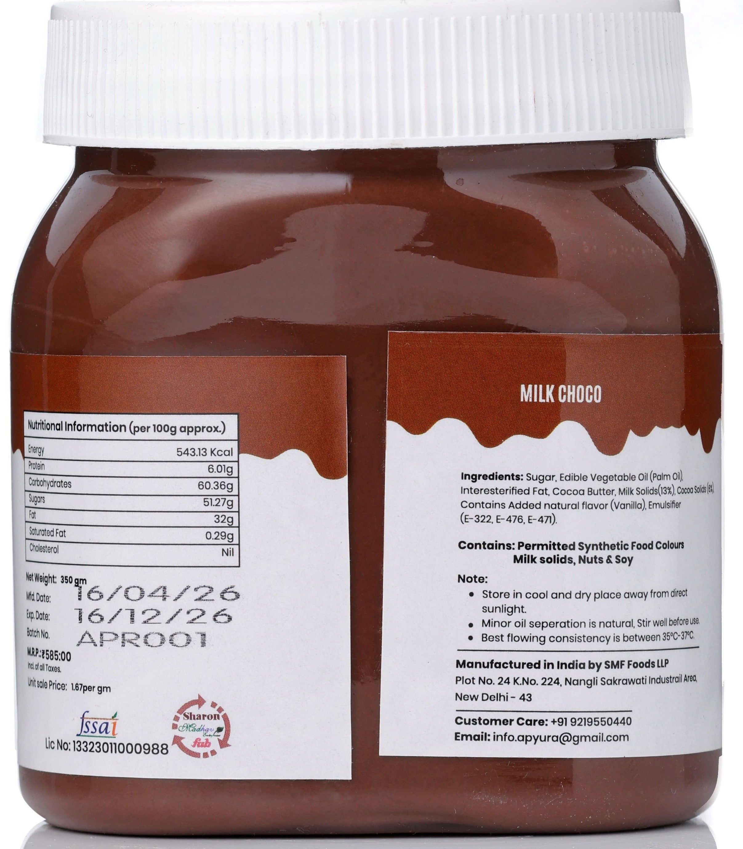 Milk Choco Premium Spread
