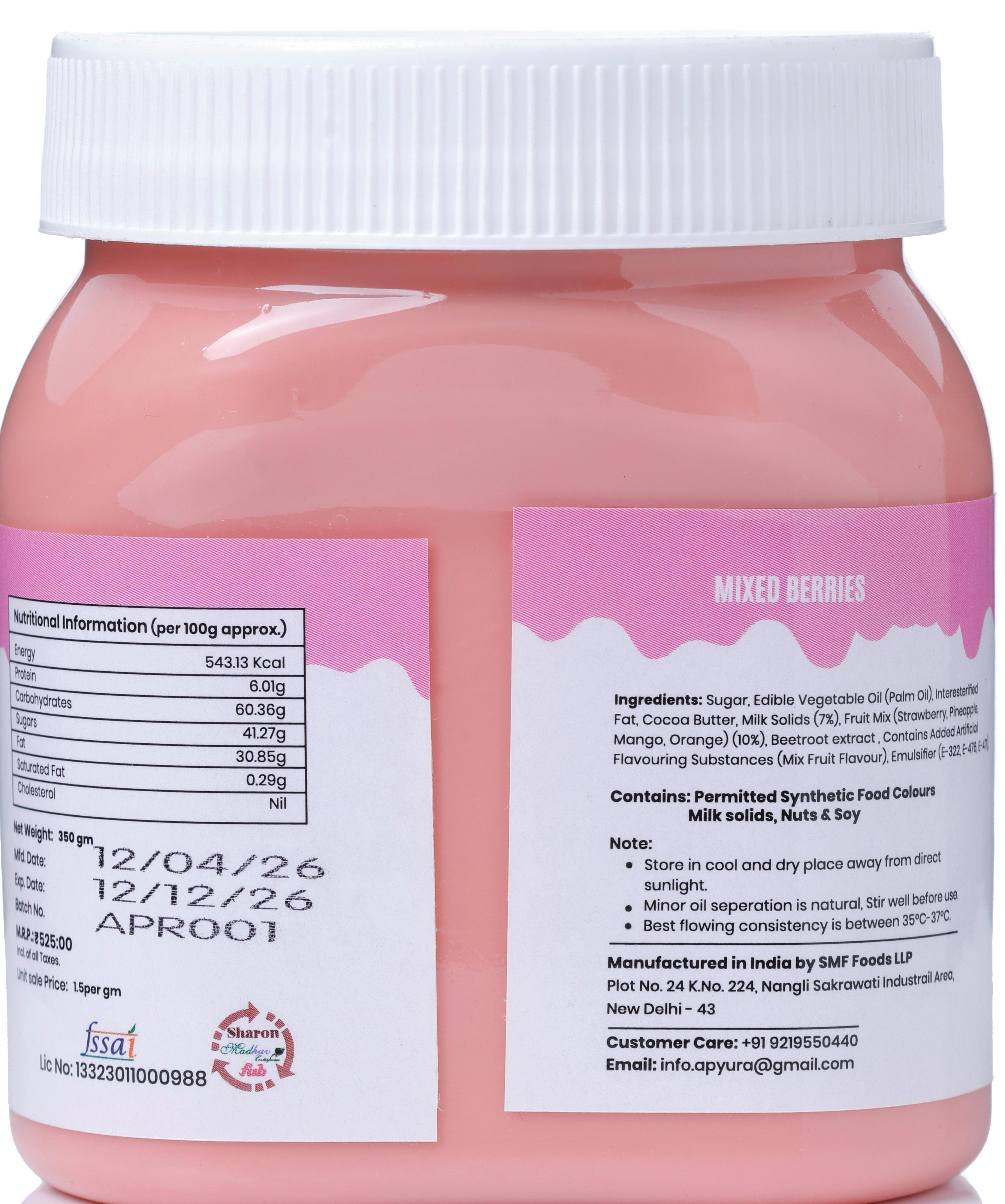 Mixed Berries Premium Spread