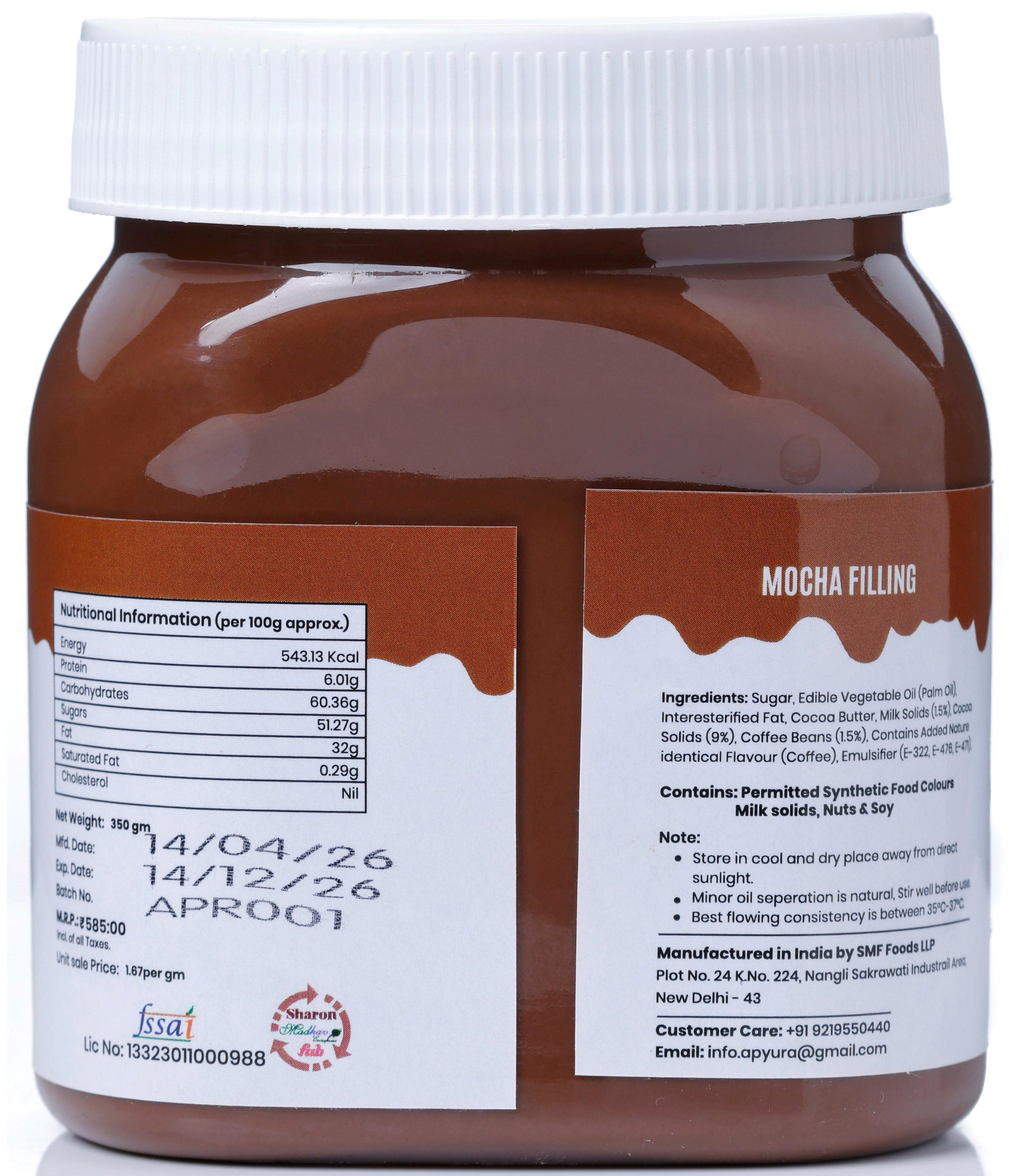 Mocha Filling Premium Spread