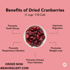 Dried Sliced Cranberry - 200 Gm  - Vegan, Non-GMO, Gluten Free | USA Cranberries Dry Fruits