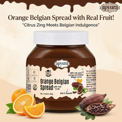 Apyura Orange Belgian Chocolate Spread & Filling | Premium Baking Spread