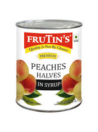 PEACH HALVES IN SYURP 820 GM