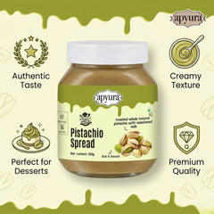 Apyura Premium Pistachio Spread & Filling –| Rich Nutty Flavour for Cakes, Desserts & Beverages