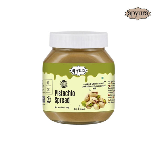 Apyura Premium Pistachio Spread & Filling –| Rich Nutty Flavour for Cakes, Desserts & Beverages