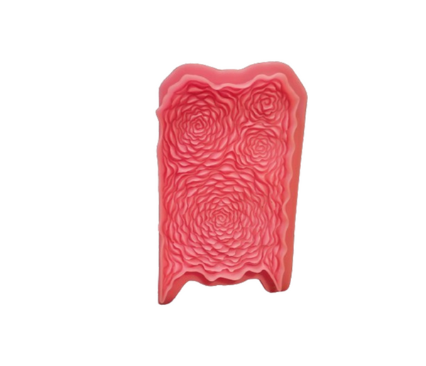 Rose Onlay Silicone Mould