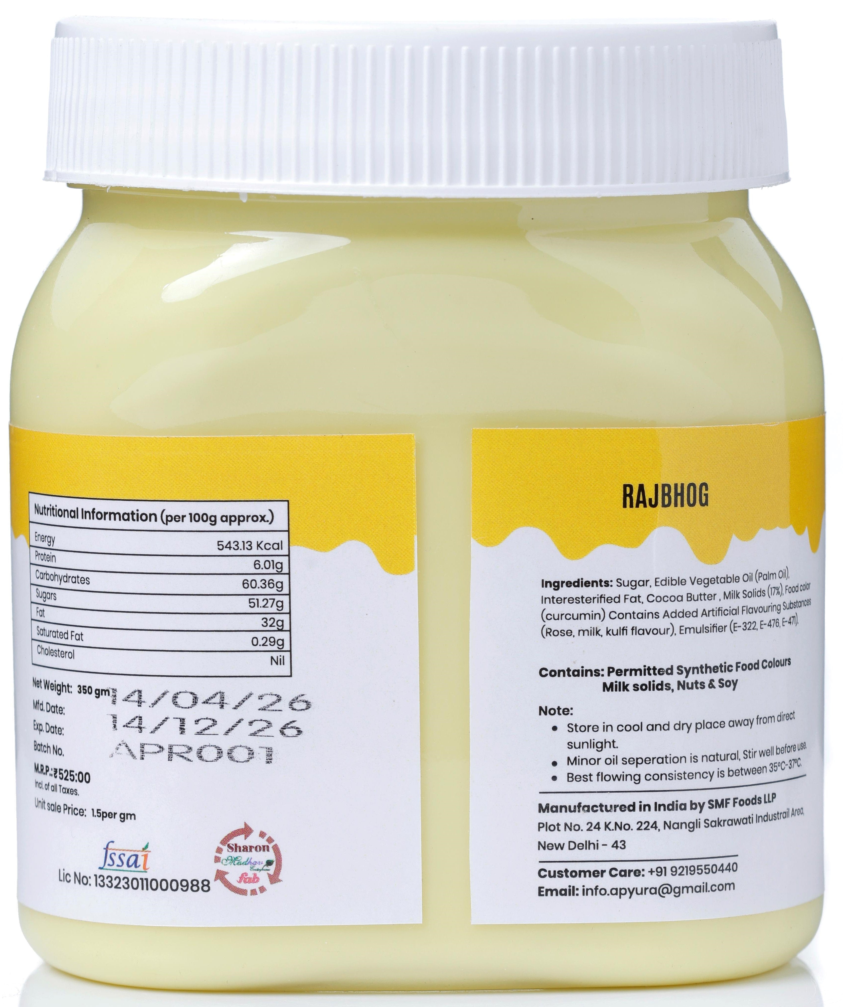 Rajbhog Filling Premium Spread