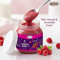 Apyura Raspberry Spread & Filling –| Tangy & Sweet Berry Flavour for Cakes, Desserts & Beverages