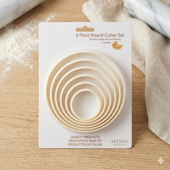 Round Plastic Cutter Set (6 Piece)