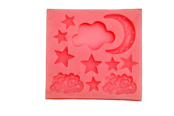 Star / Moon / Cloud Silicone Mould