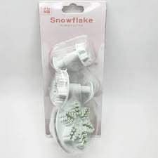 Snowflake Plastic Cutter Set