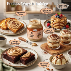 Apyura Tiramisu Spread & Filling | Premium Coffee Dessert Spread | Baking Cart
