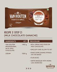 Van Houten Milk Chocolate Couverture (35.6% Cocoa) - 1 Kg