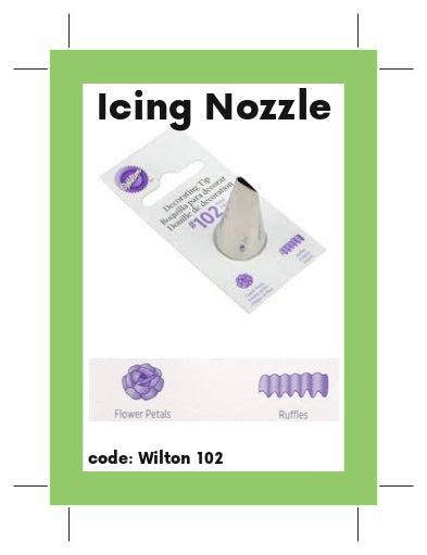 WILTON 102 PIPING NOZZLE