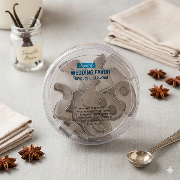 Wedding Number Cookie Cutter Set