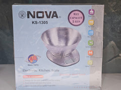 NOVA Electronic Kitchen Scale (Capacity 5 kg) MODEL NO 1305