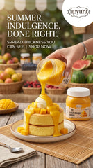 Apyura Fresh Mango Filling | Premium Mango Filling for Cakes & Desserts