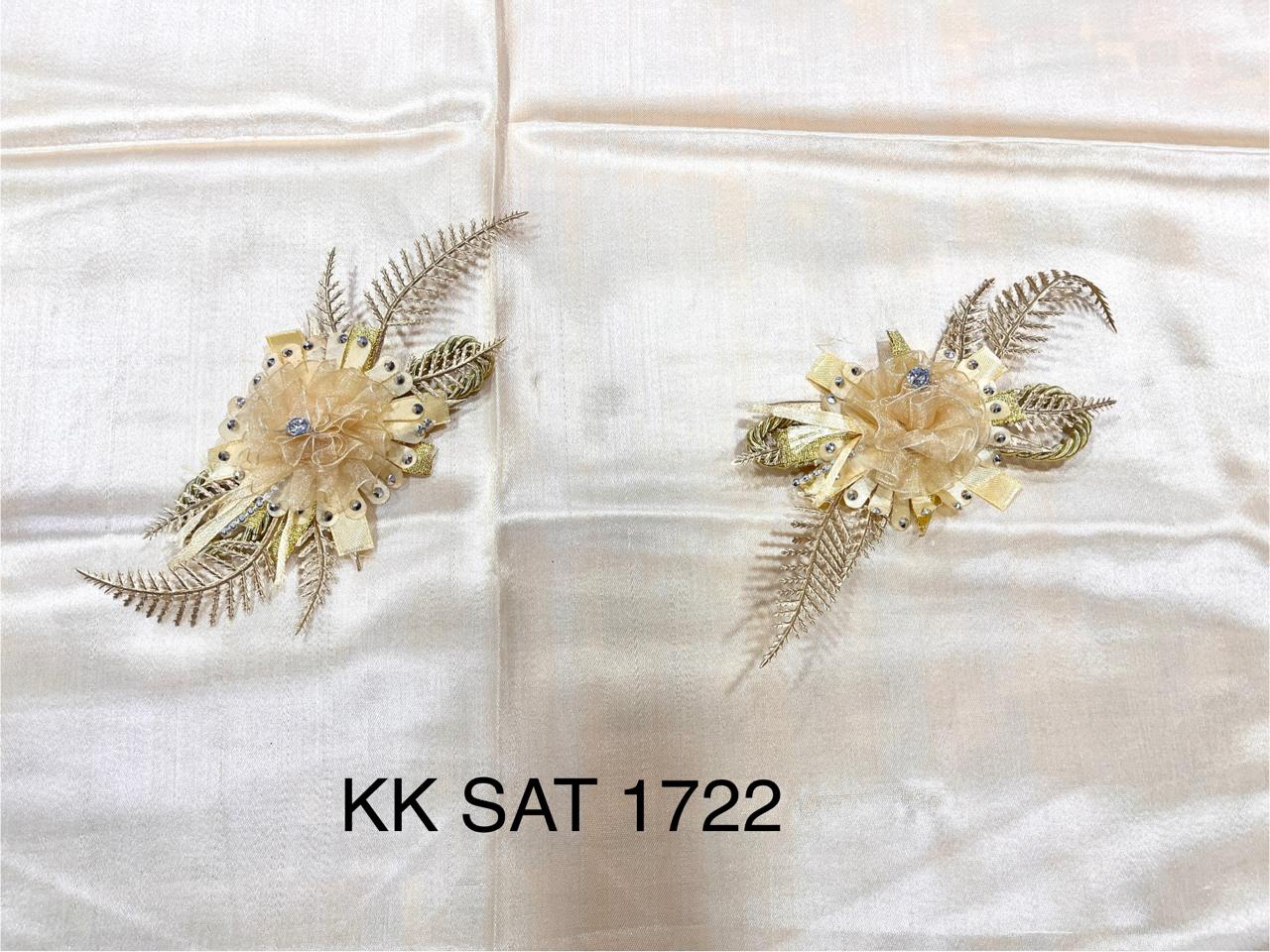 Luxury Gold Ribbon Floral Decor for Gift Hampers