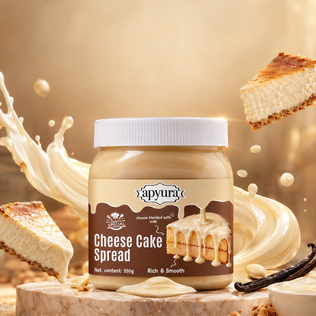Apyura Cheesecake Spread – Rich & Smooth Cream Cheese Dessert Spread