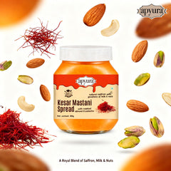 Kesar Apyura Kesar Mastani Spread & Filling –| Royal Saffron Milkshake Flavour for Cakes, Desserts & Beverages