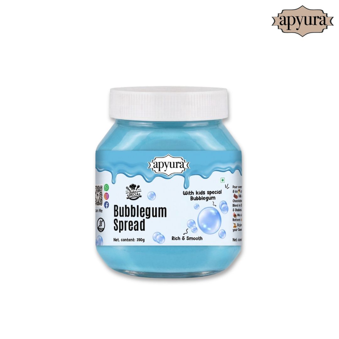 Apyura Bubblegum Spread & Filling –| Fun & Sweet Candy Flavour for Cakes, Desserts & Beverages