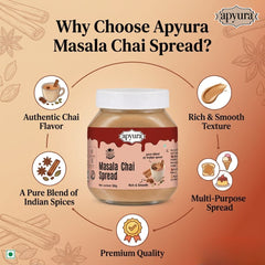 Apyura Masala Chai Spread & Filling | Indian Spiced Dessert Spread
