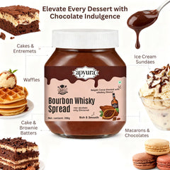 Apyura Bourbon Whiskey Flavour Spread & Filling | Premium Dessert Spread