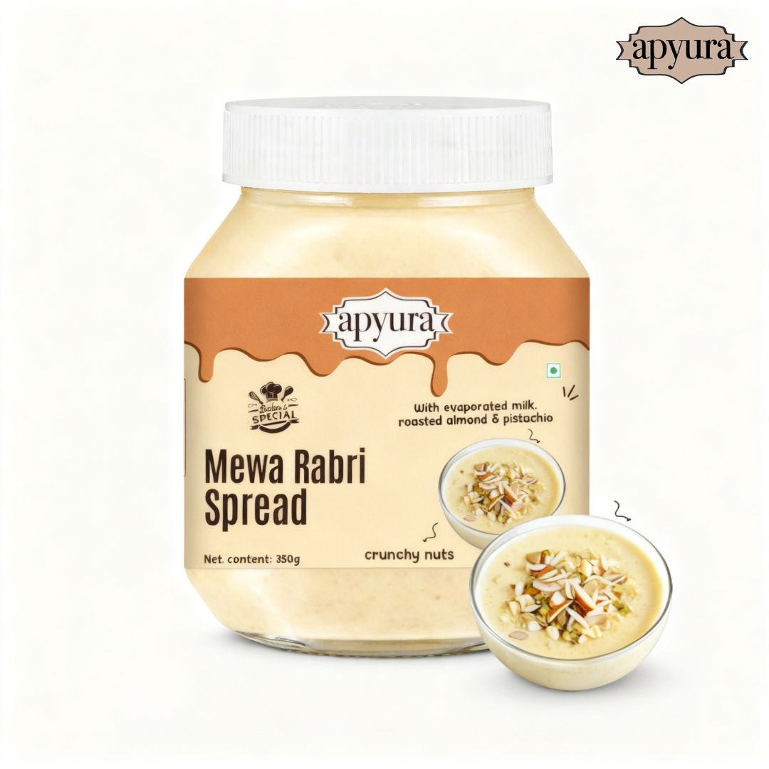 Apyura Mewa Rabri with Nuts Spread & Filling –| Rich Indian Dessert Flavour for Cakes, Sweets & Beverages