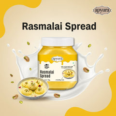 Apyura Rasmalai With Nuts Spread & Filling  | Classic Indian Dessert Flavour for Cakes, Mithai & Beverages