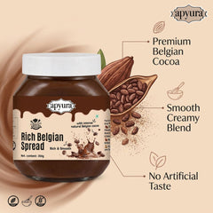 Apyura Rich Belgian Chocolate Spread & Filling | Premium Chocolate Spread
