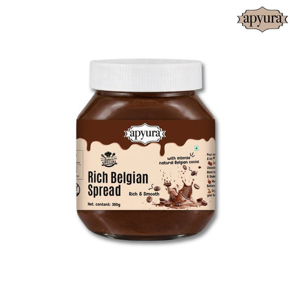 Apyura Rich Belgian Chocolate Spread & Filling | Premium Chocolate Spread
