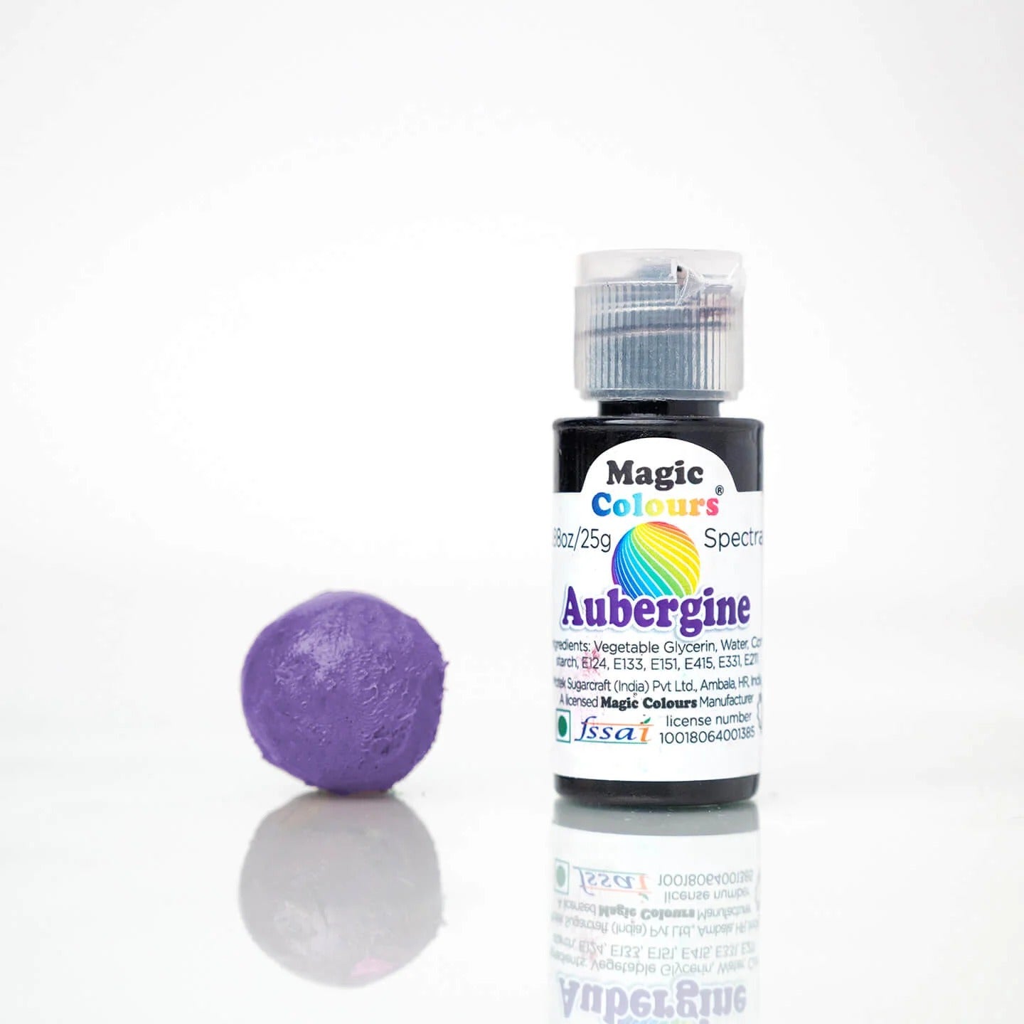 Magic Colours Spectral Gel Food Colour Aubergine 25g