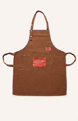 Brown Kitchen Apron | Baking Cart