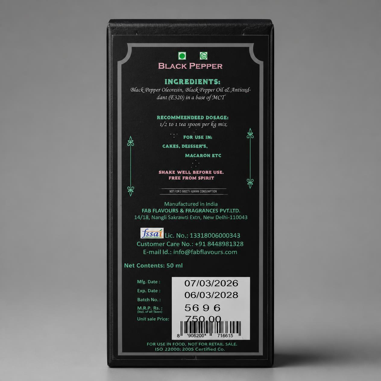 Natural Black Pepper Extract