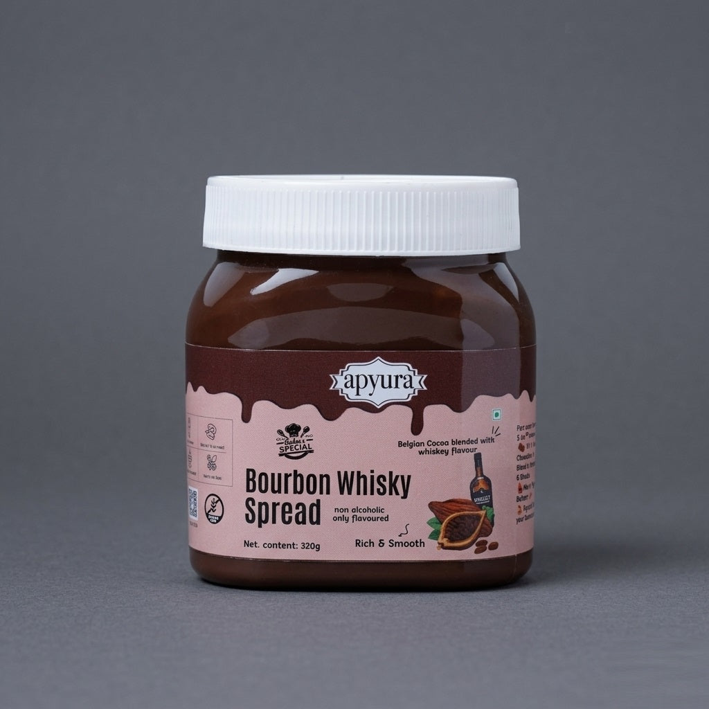 Apyura Bourbon Whiskey Flavour Spread & Filling | Premium Dessert Spread