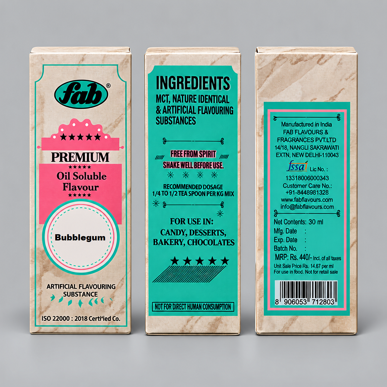 Bubblegum Oil Premium Soluble Flavour