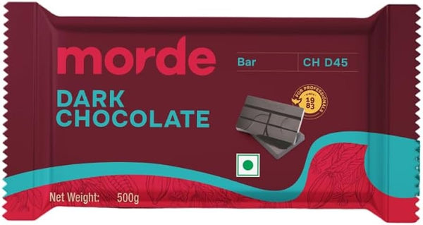 Morde Dark Chocolate Bar CH D45 500g