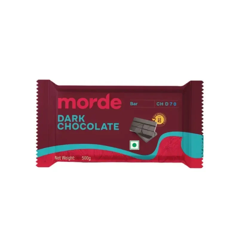Morde Dark Chocolate Bar CH D70 500g