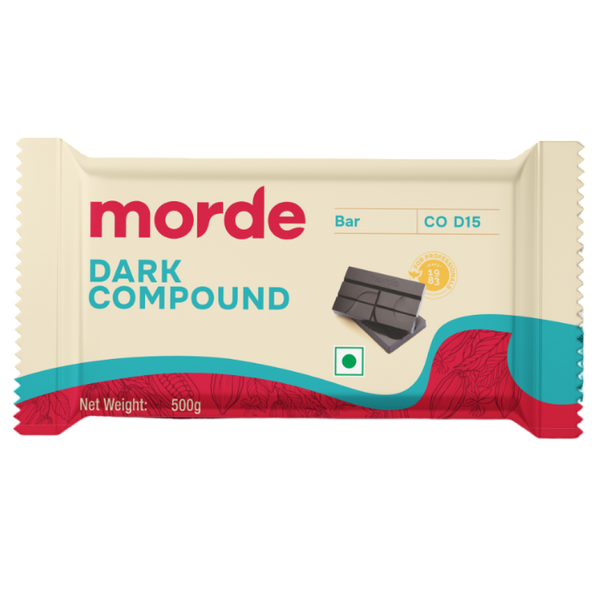 Morde Dark Compound Chocolate Bar CO D15 500g