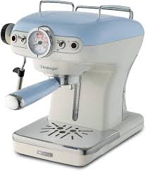 Vintage 1389 Espresso Coffee Machine BLUE